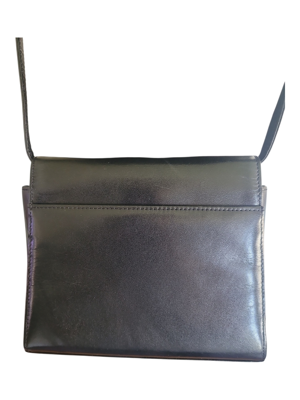 Givenchy Maroquinerie Nobile Leather Shoulder Crossbody Bag Black Noir Small - Picture 6 of 13